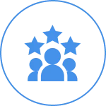 Group achievement illustration